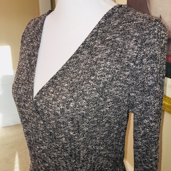 NWT Long-Sleeve Knit Dress. Turn up the “Flirty”! - Picture 3 of 7